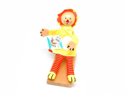 COWARDLY LION HAND PUPPET