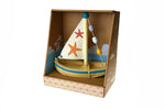 Calm & Breezy Wooden Sailboat Star Fish