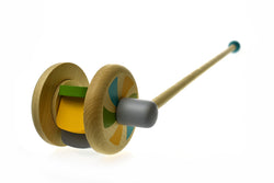 Calm & Breezy Wooden Push-A-Long Olive