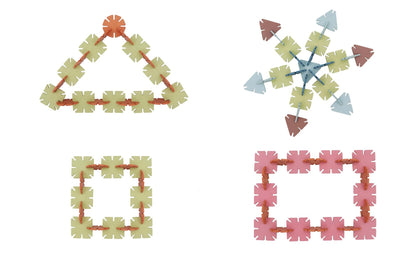 Calm & Breezy Geometry Connecting Shape Building Blocks