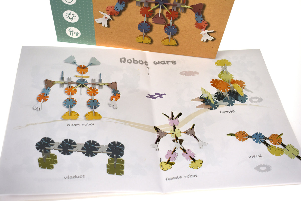 Calm & Breezy Geometry Connecting Shape Building Blocks