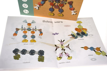 Calm & Breezy Geometry Connecting Shape Building Blocks