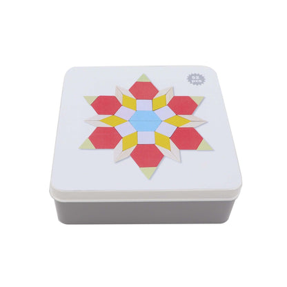 Calm & Breezy Pattern Blocks In Tin Box