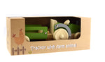 Wooden Tractor With Farm Animal