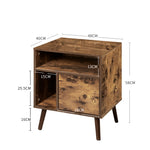 Wooden Nightstand Bedside Tables Storage Cabinet Side Table Drawers