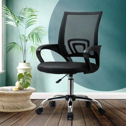 Office Gaming  Chair Computer Mesh Chairs Executive Foam Seat Black
