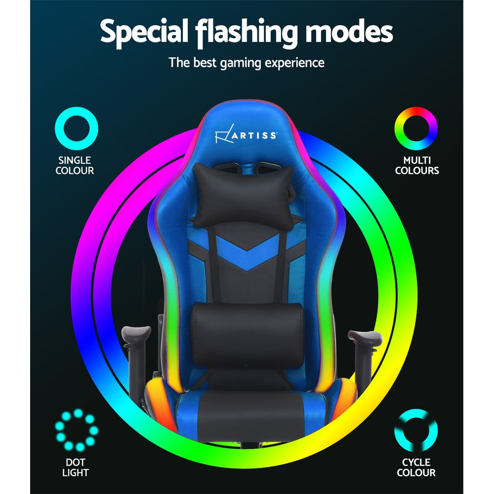 Gaming Office Chair RGB LED Lights