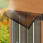 Window Door Awning Canopy Outdoor Patio Sun Shield Rain Cover 1MX4M