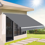 Folding Arm Awning Sunshade Canopy Window Patio Pivot 3 x 2.5