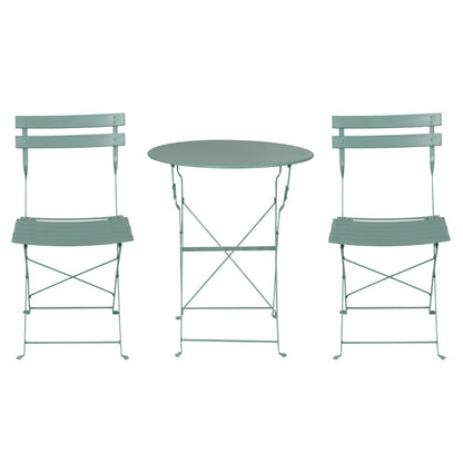 Outdoor Setting Table and Chairs Bistro Set Folding Patio Furniture