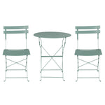 Outdoor Setting Table and Chairs Bistro Set Folding Patio Furniture