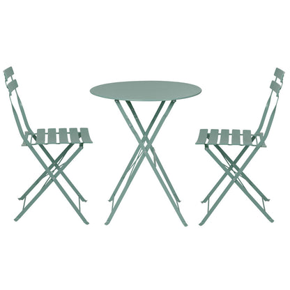 Outdoor Setting Table and Chairs Bistro Set Folding Patio Furniture