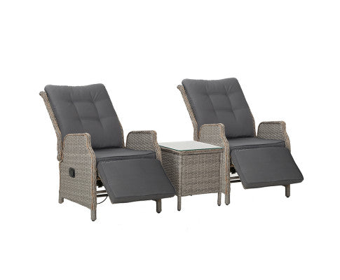 Outdoor Sun lounge Wicker Sofa