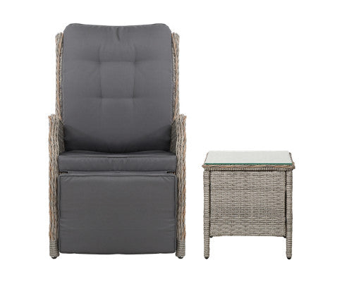 Outdoor Sun lounge Wicker Sofa