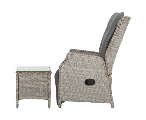 Outdoor Sun lounge Wicker Sofa