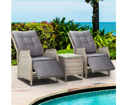 Outdoor Sun lounge Wicker Sofa