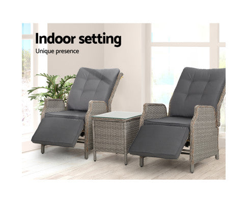 Outdoor Sun lounge Wicker Sofa