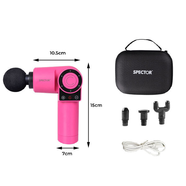 90� Rotatable massage gun-Pink
