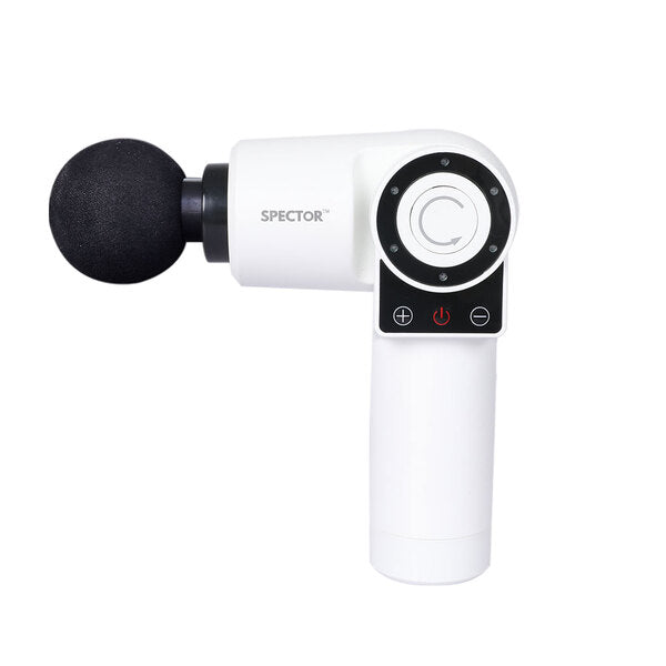 90� Rotatable massage gun-White