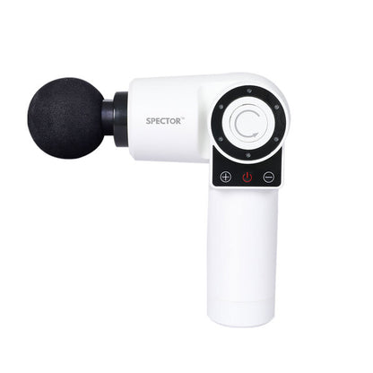 90� Rotatable massage gun-White