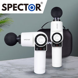 90� Rotatable massage gun-White