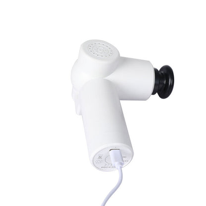 90� Rotatable massage gun-White