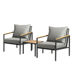 Outdoor Lounge Chairs  & Table Sofa  Set Dining Setting Patio Furniture