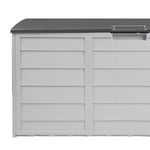 290L Outdoor Storage Box Cabinet Container Garden Shed Deck Tool Lockable