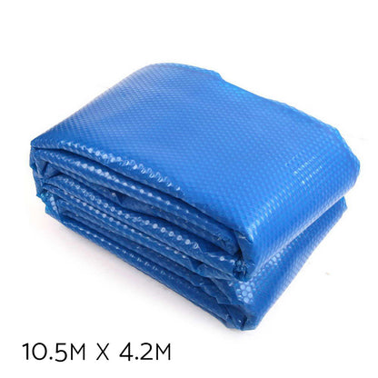 Aquabuddy 10.5x4.2M Swimming Pool Cover 400 Micron Solar Isothermal Blanket
