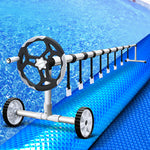 wimming Pool Cover Roller 400 Micron Adjustable Blanket 10 X 4m