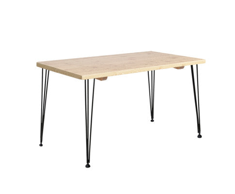 Dining Table 4 Seater Timber Metal