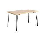 Dining Table 4 Seater Timber Metal