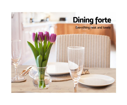 Dining Table 4 Seater Timber Metal