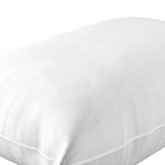 H&L Pillow Goose Feather Down Standard Pillows Cotton Cover - Twin Pack