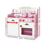 Kids Kitchen Play Set - Pink