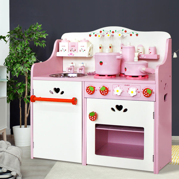  Kids Kitchen Play Set - Pink