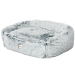 Dog Calming Bed Sleeping Kennel Soft Plush Comfy Memory Foam S