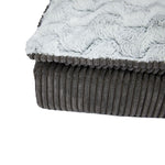 Dog Calming Bed Sleeping Kennel Soft Plush Comfy Memory Foam Mattress S