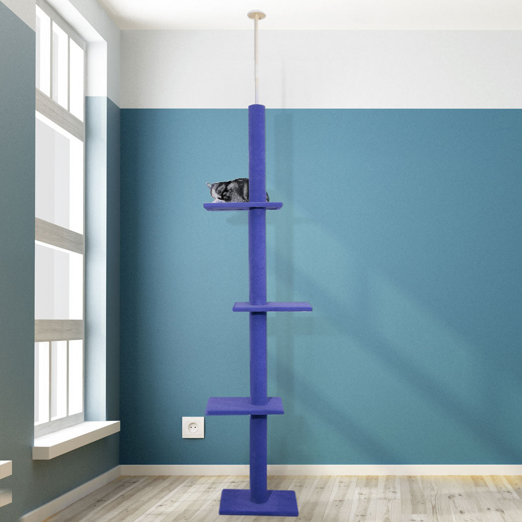 Cat Tree Scratching Post Scratcher Tower Condo House Furniture Ceiling High