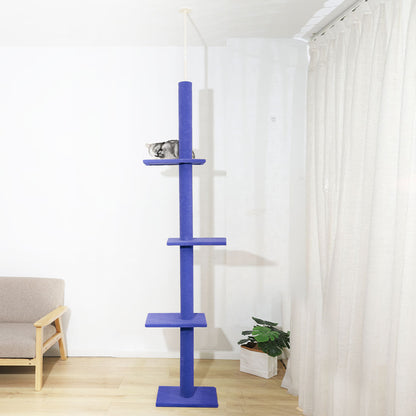 Cat Tree Scratching Post Scratcher Tower Condo House Furniture Ceiling High