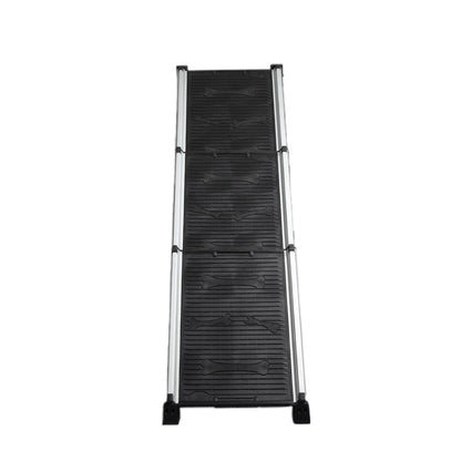 Dog Ramp Pet Stairs Steps Ramps Ladder Foldable Portable Aluminum Non-slip