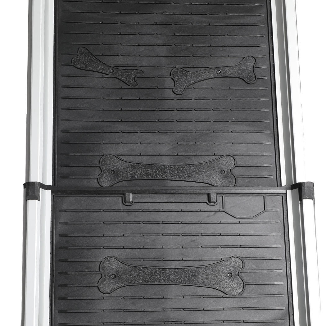 Dog Ramp Pet Stairs Steps Ramps Ladder Foldable Portable Aluminum Non-slip