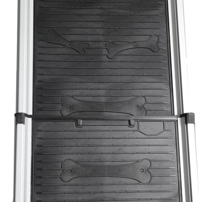 Dog Ramp Pet Stairs Steps Ramps Ladder Foldable Portable Aluminum Non-slip