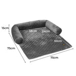 Pet Protector Sofa Cover Dog Waterproof Couch Cushion Slipcovers M/L