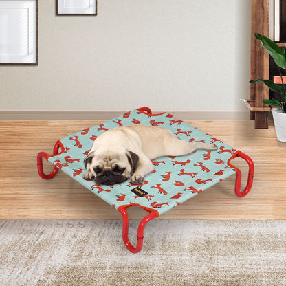 Elevated Pet Bed U-Leg Cat Trampoline Hammock Outdoor Summer S/M