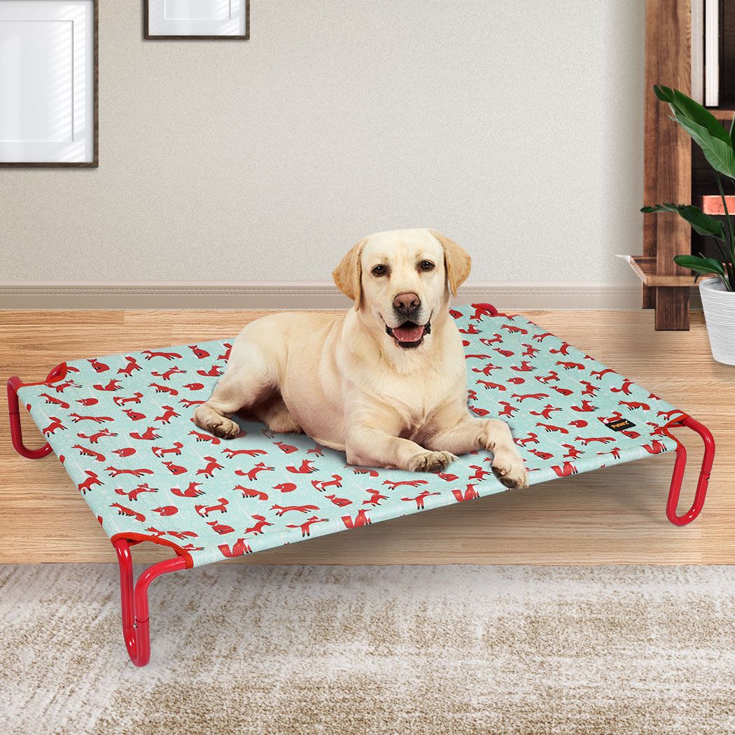 Elevated Pet Bed U-Leg Cat Trampoline Hammock Outdoor Summer L/XL