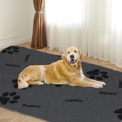 4PC Washable Dog Puppy Training Pad Reusable Cushion Jumbo Grey
