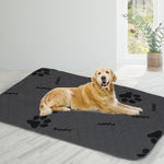 4PC Washable Dog Puppy Training Pad Reusable Cushion King Grey