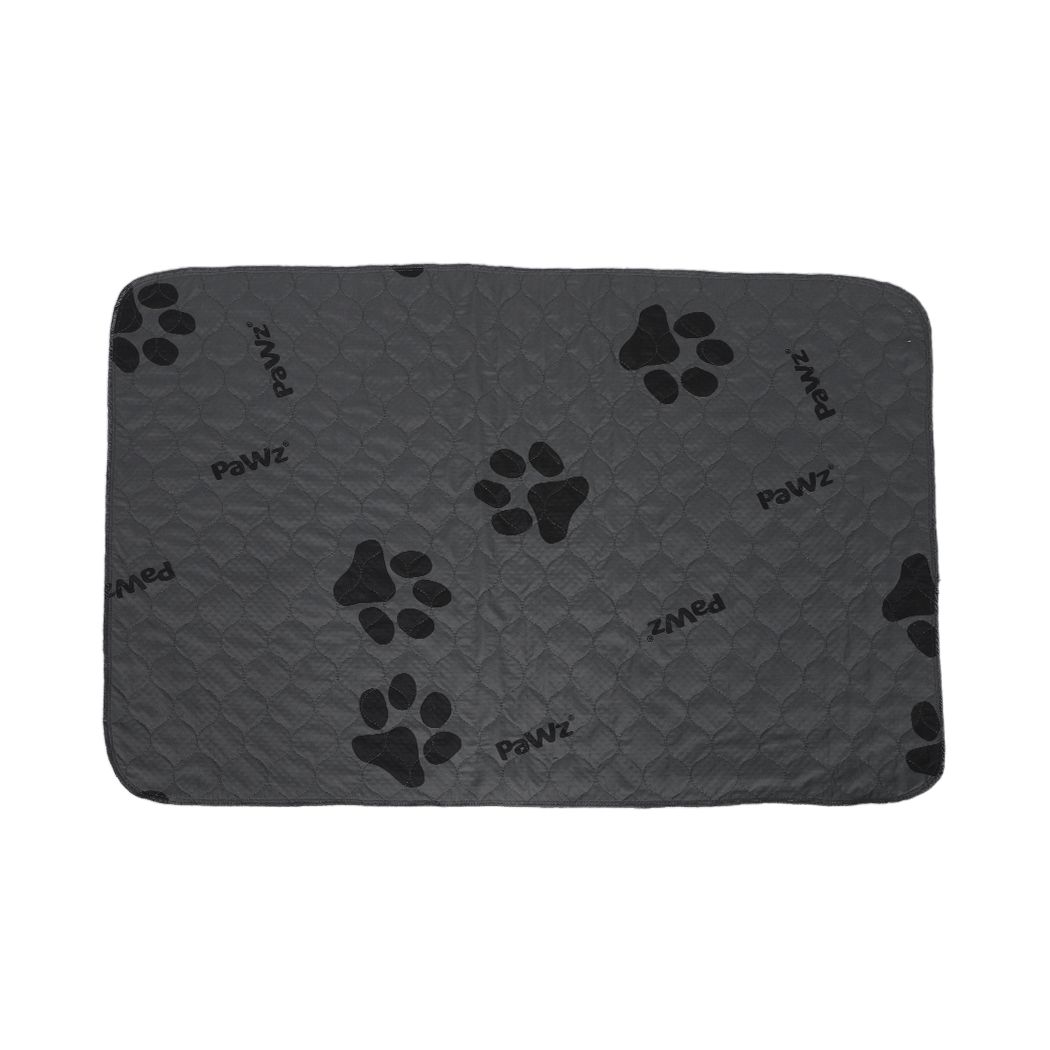Washable Dog Puppy Training Pad Reusable Cushion 2PC Grey