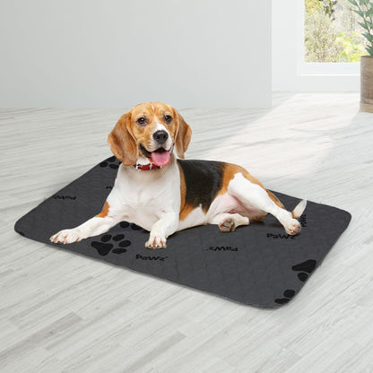 Washable Dog Puppy Training Pad Reusable Cushion 2PC Grey